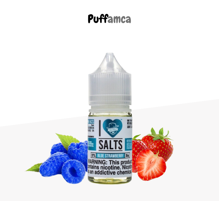 I Love Salts Blue Strawberry Salt Likit puffamcaa.com.tr